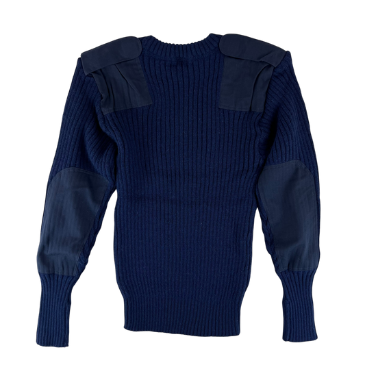 British Royal Navy Wool Crew Neck Pullover Jersey Jumper - Medium 100cm