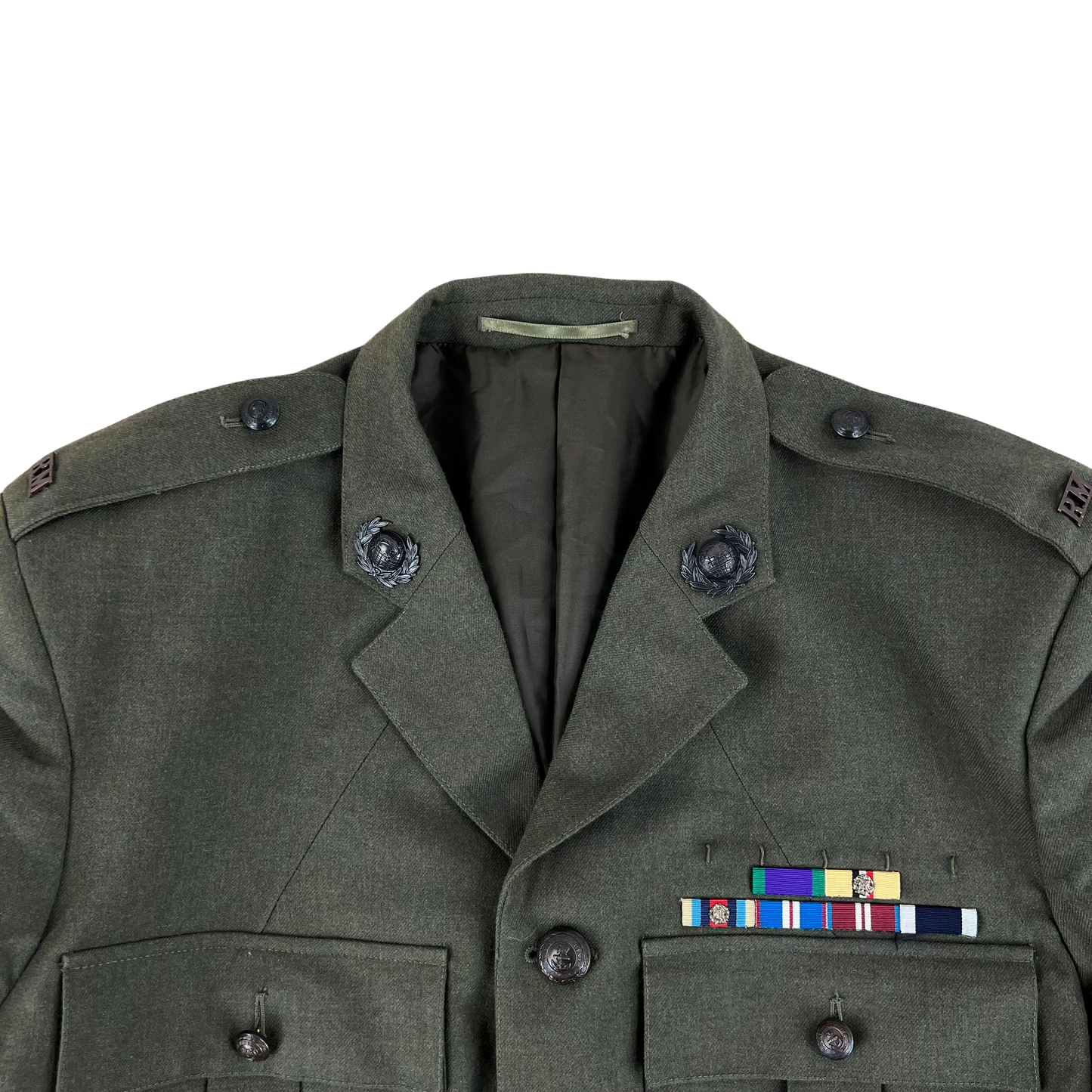 British Royal Navy Royal Marines Lovat No. 5 Dress Jacket - X Large 182/120