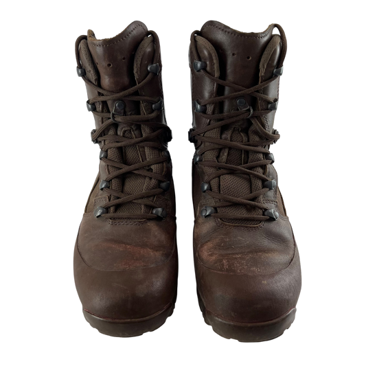 British Army HAIX Brown Combat Boots - Women's Size 6M