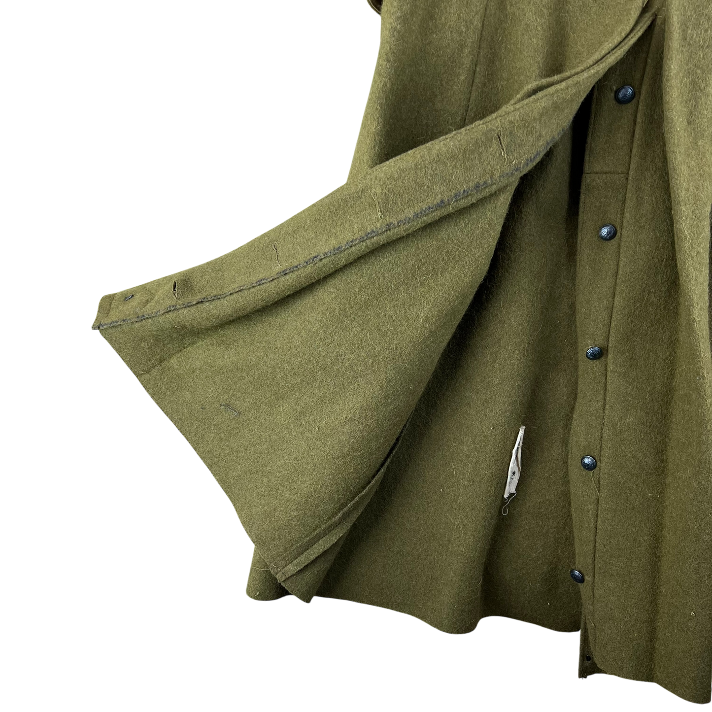Romanian People's Army Khaki Wool Greatcoat - Medium