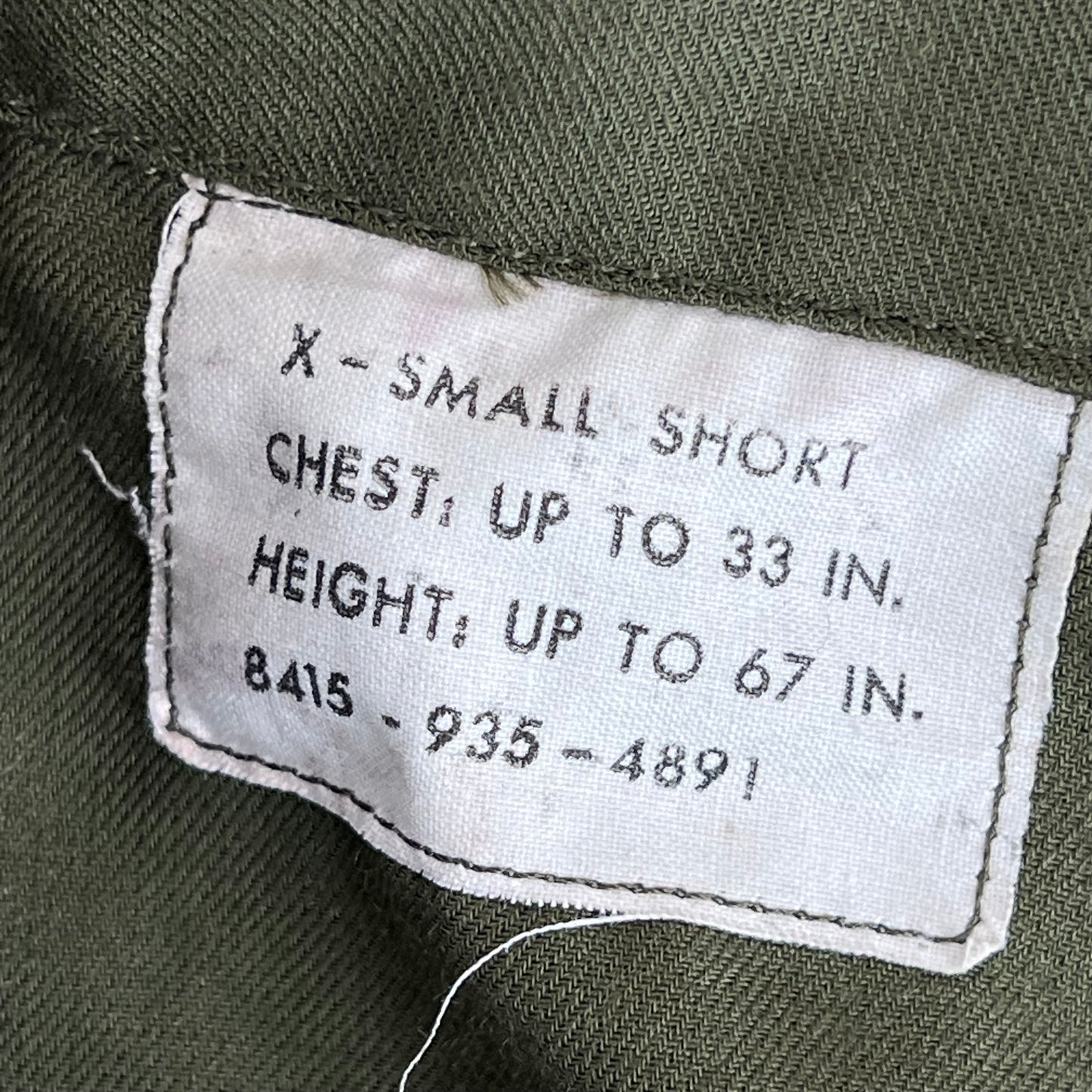 US Air Force 70's Green FR Hot Weather Flyer's Shirt - Small