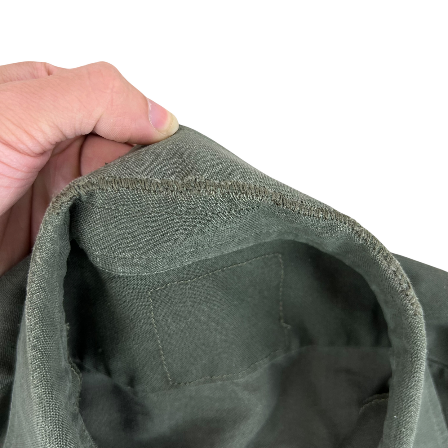 German Army Olive Green Long Sleeve Field Shirt - Medium