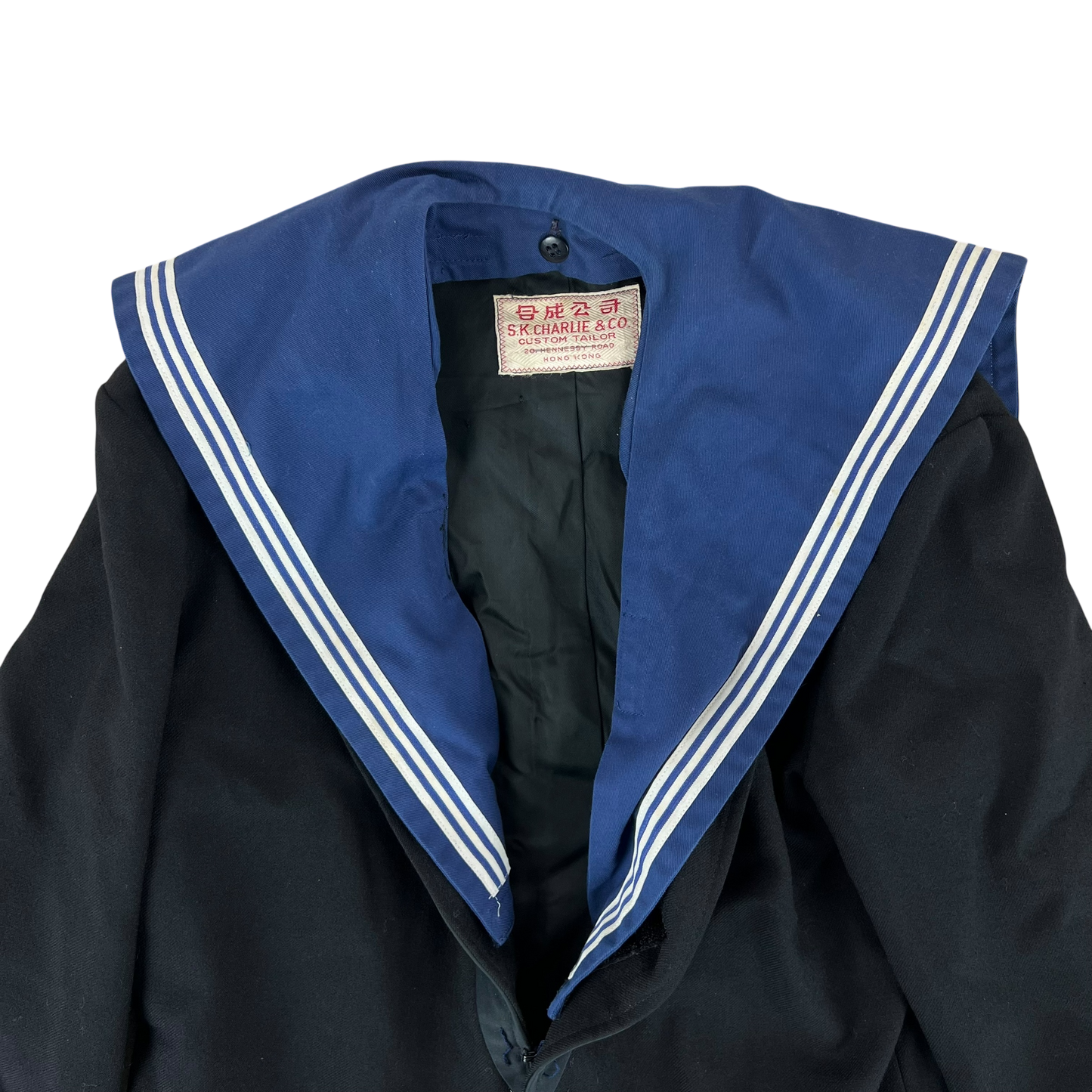 British Royal Navy 60's Class II Jumper Sailor's Top - Medium