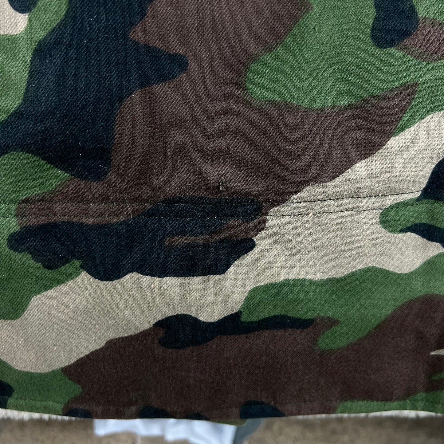 Slovak Army M97 Camouflage Dispatch Trench Coat - XXX Large