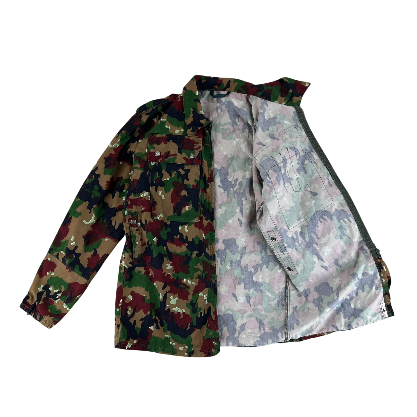 Swiss Army TAZ83 Alpenflage Camouflage Field Shirt - Medium