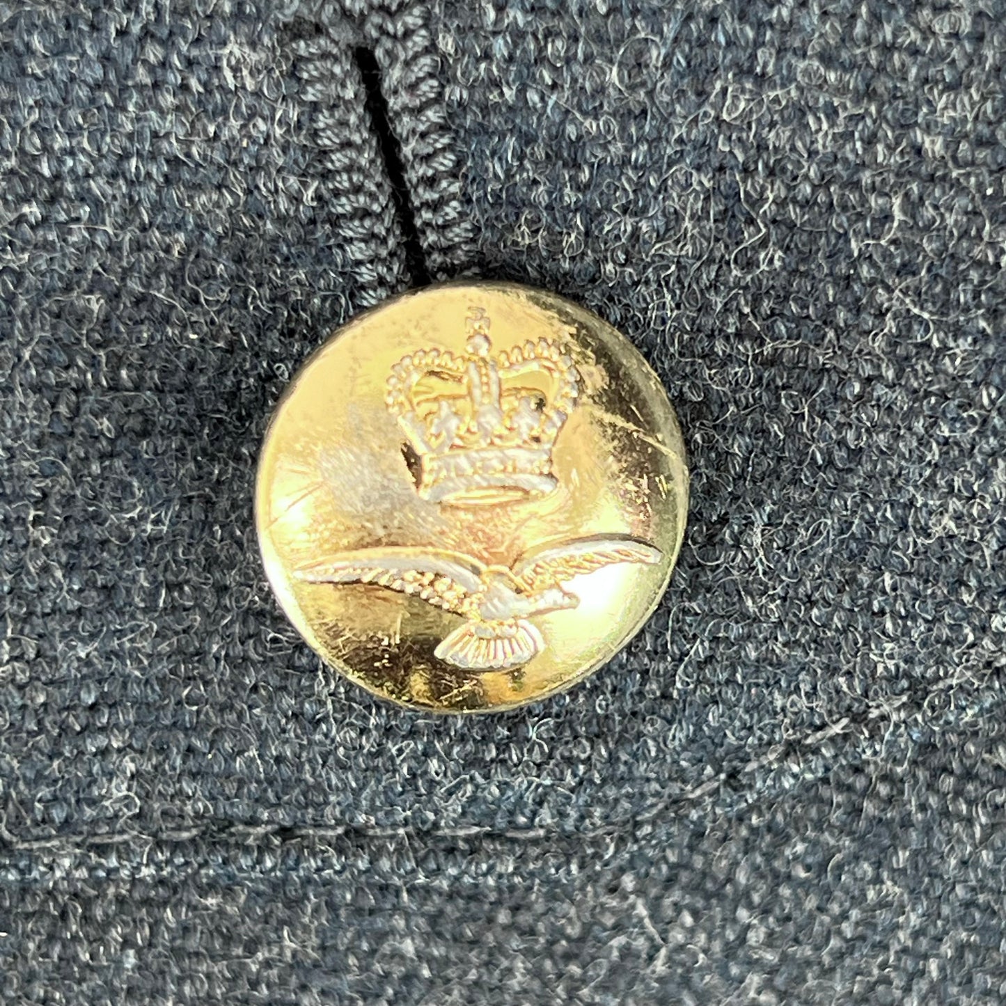 British Royal Air Force No. 1 "Home" Dress Officers & WO's Jacket w Belt - Large