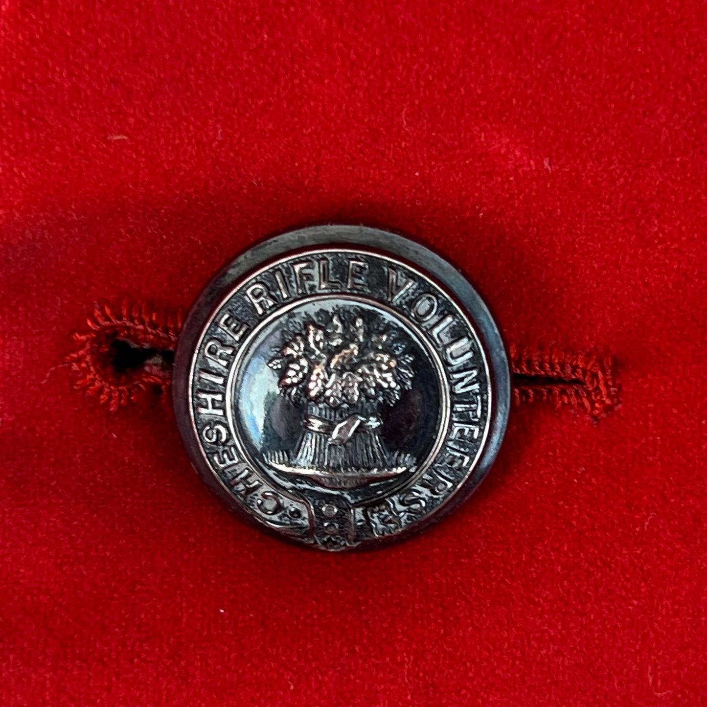 British Army Victorian Officer's Scarlet Tunic - Cheshire Rifle Volunteers - Small