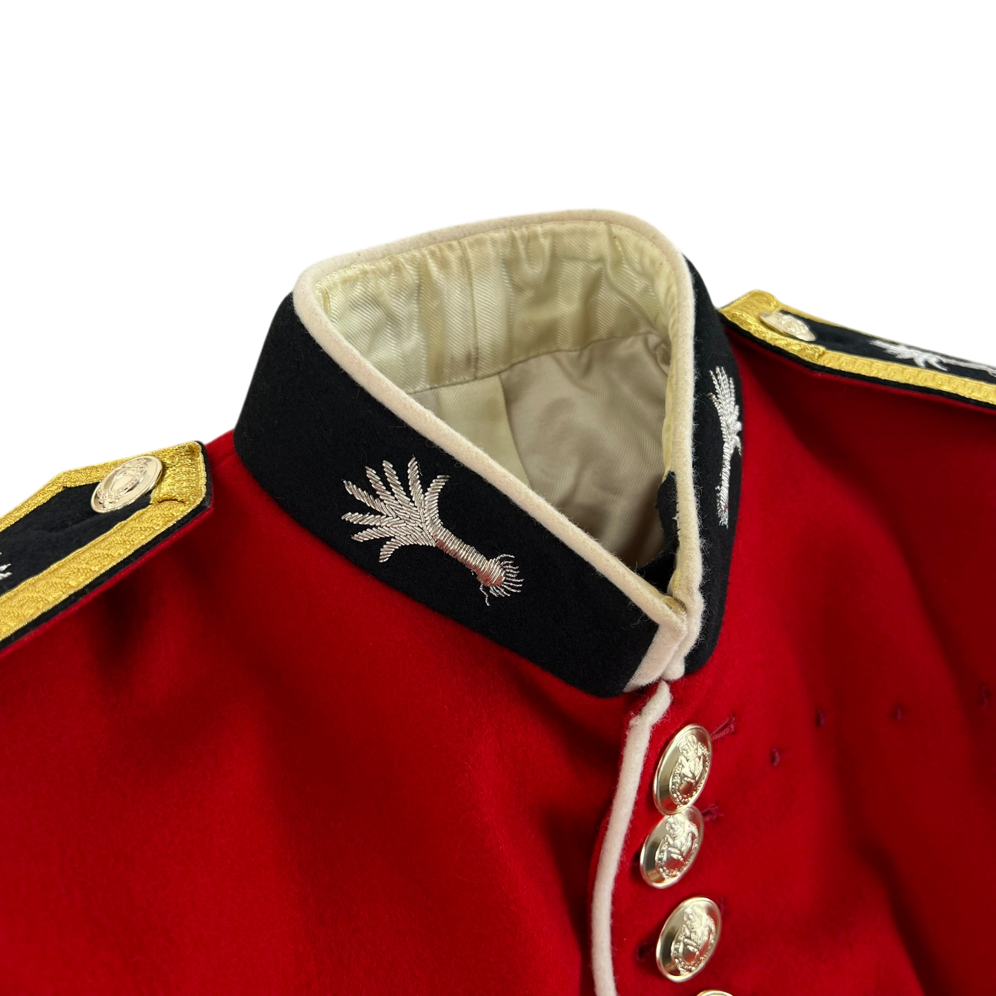 British Army CQMS & Sergeants Bandsman's Tunic Jacket w/ Wings - Welsh Guards - Medium