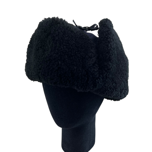Finnish Air Force Faux Fur Ushanka Hat - Medium