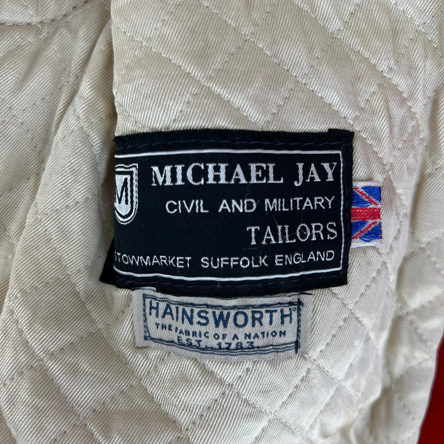 British Army Red Tunic Jacket - Queen's Division Minden Band - Medium