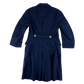 Romanian People's Navy 80s Blue Wool Greatcoat - Medium