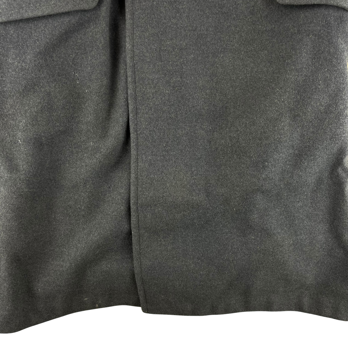 British RAF WW2 40's Officer's Blue Grey Wool Greatcoat w/ Belt - Medium Size 6