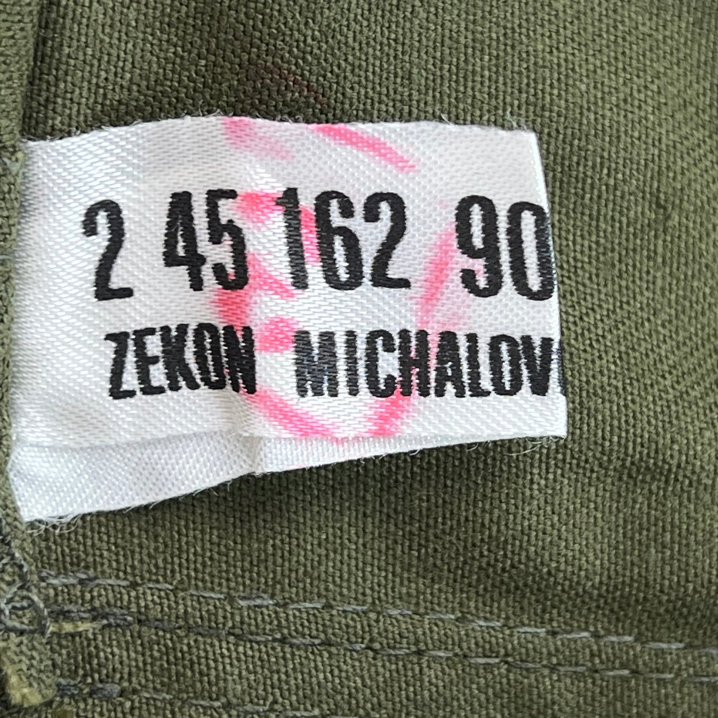 Czechoslovak Army M85 Women's Olive Green Trousers - W28 L30.5
