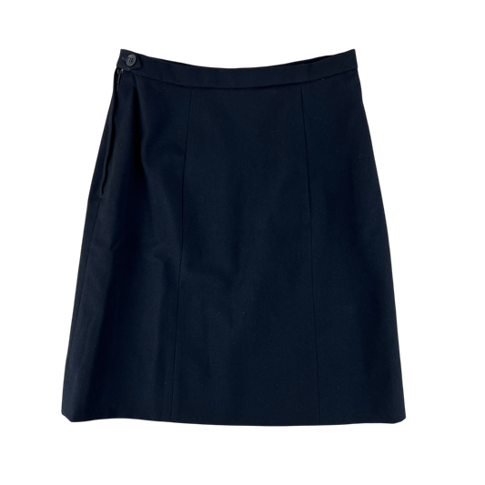 British Royal Navy Women's WRNS Diagonal Serge Skirt - W31