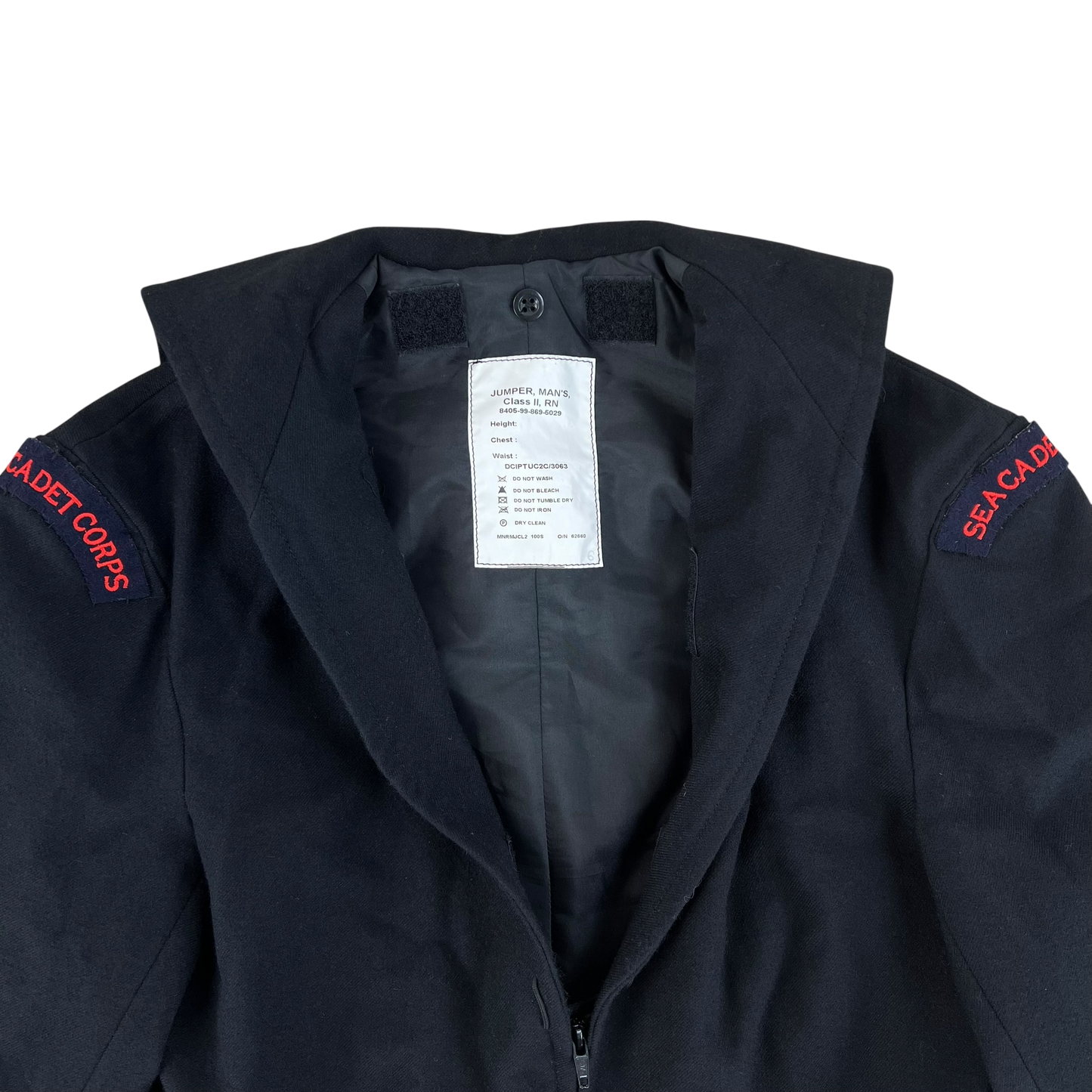 British Royal Navy Class II Jumper Sailor's Top - Medium