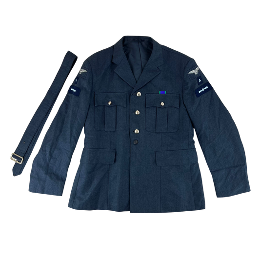 British Royal Air Force No. 1 Dress Jacket w/ Belt - X Large
