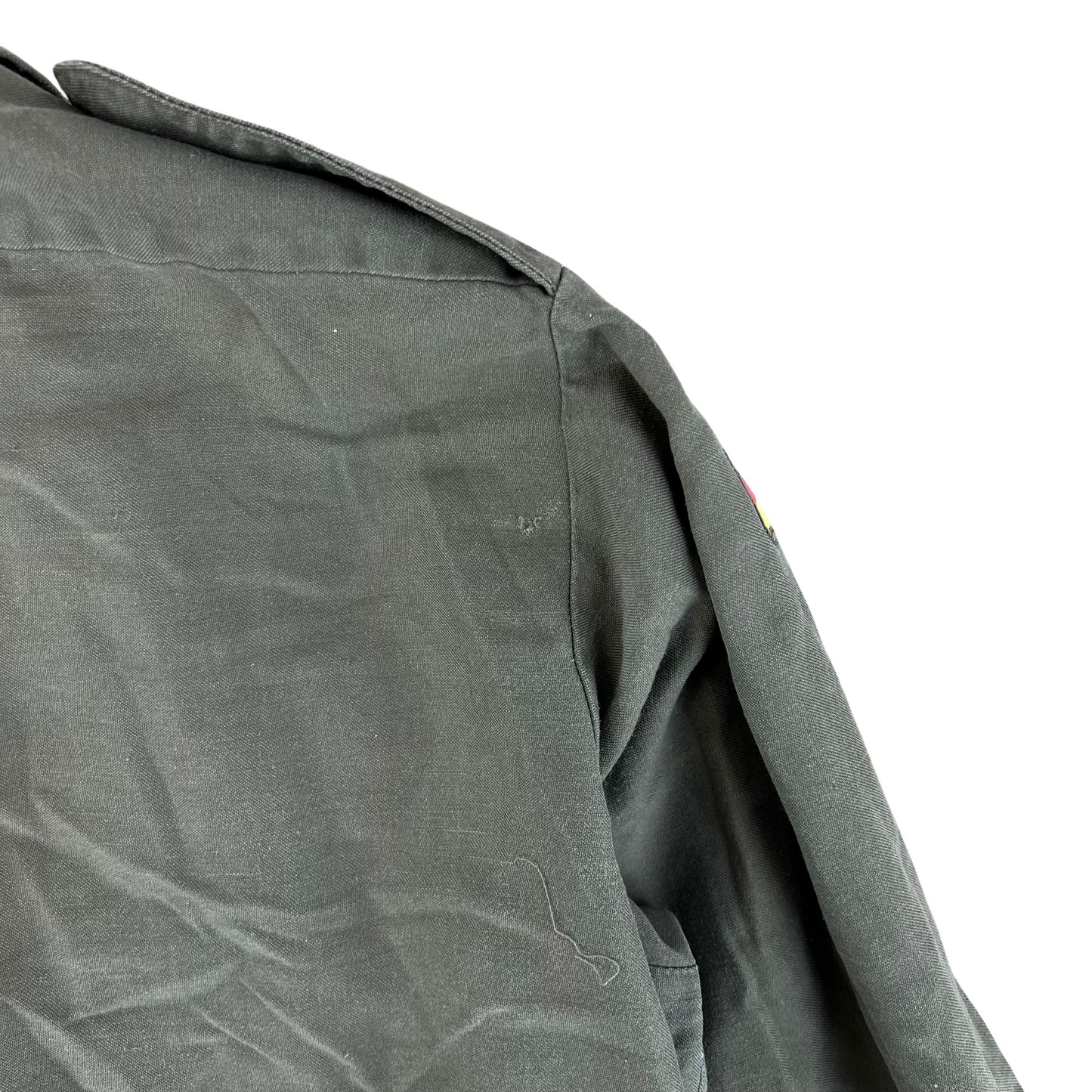 German Army Olive Green Long Sleeve Field Shirt - Large GrNr4