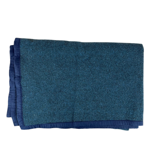 Romanian Army / Air Force Blue Wool Blanket