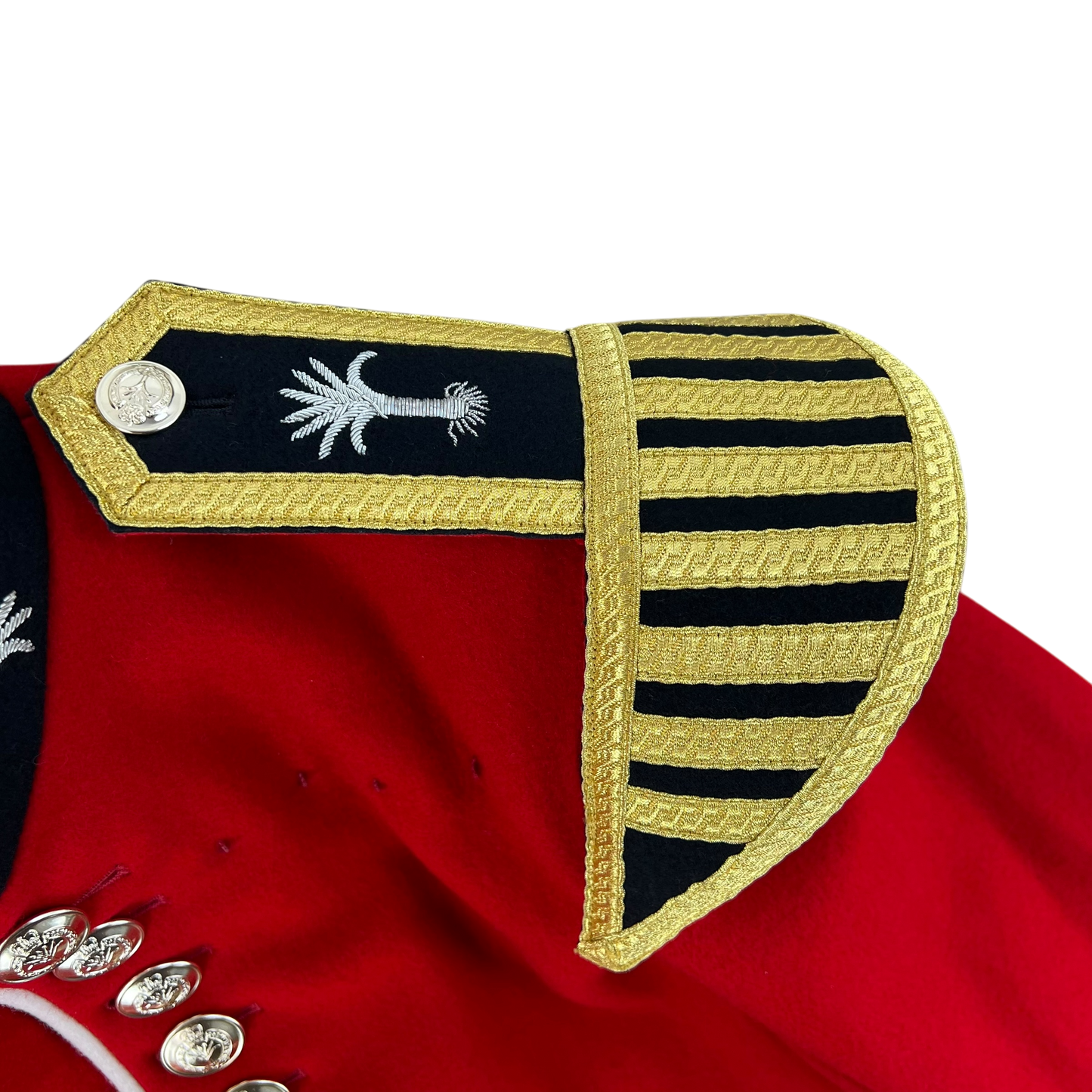 British Army CQMS & Sergeants Bandsman's Tunic Jacket w/ Wings - Welsh Guards - Medium