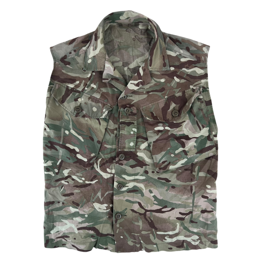 British Army MTP Camouflage Field Tailored Barracks Shirt / Vest - Small 160/88