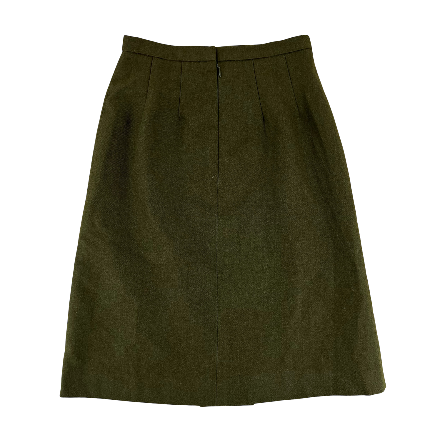 British Army Women's Old Pattern No.2 Dress Skirt - W26.5 L26