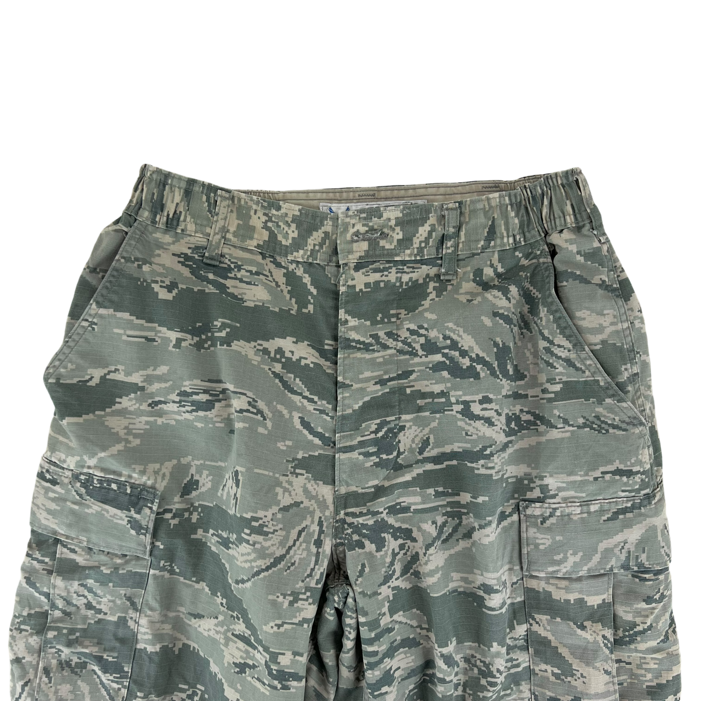 US Air Force Digital Tiger Stripe DTS Pixel Camouflage BDU Combat Trousers - W28 L31