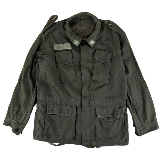 Italian Army Olive Drab Roma 75 Safari Jacket - Medium