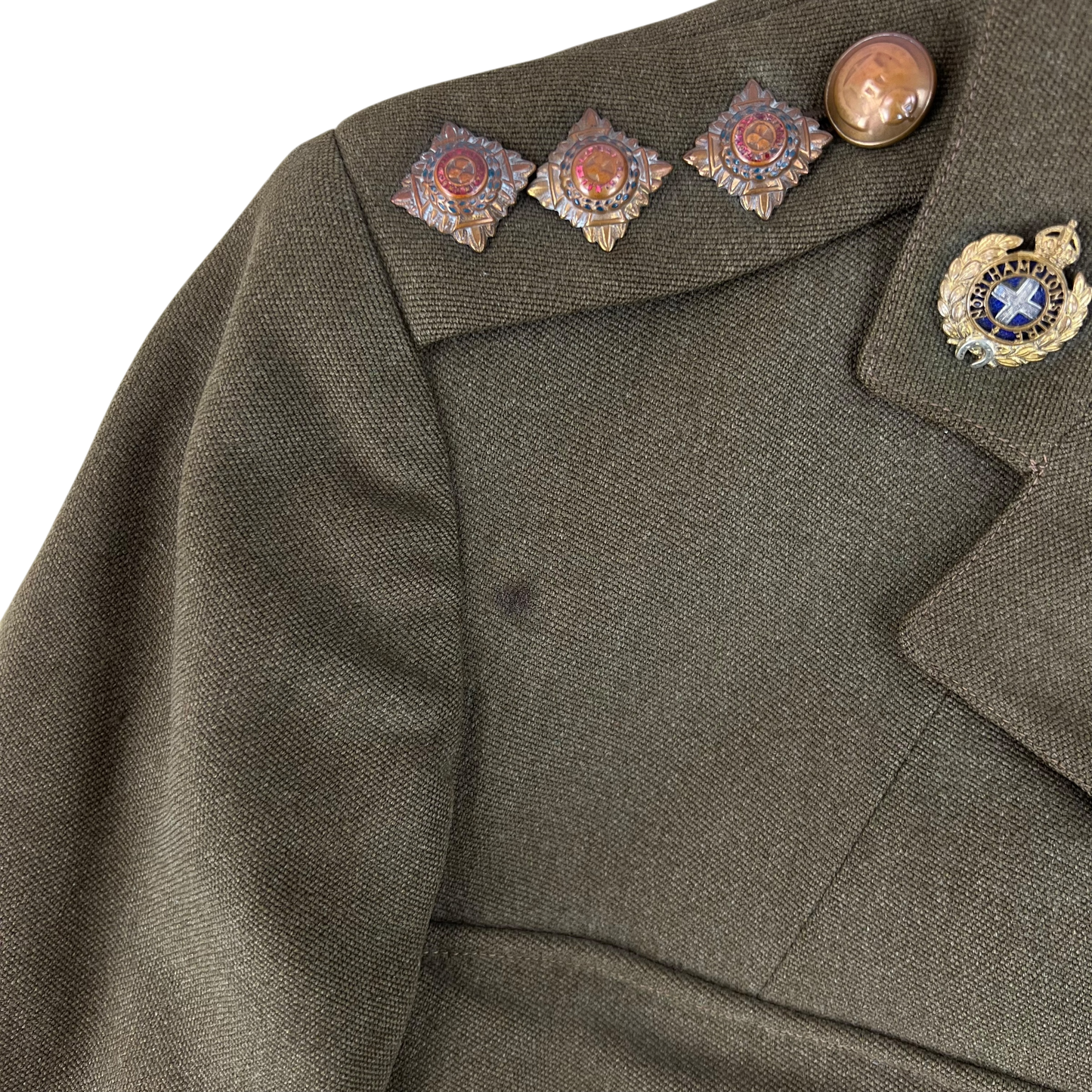 British Army 50s No. 2 Dress Jacket - Northamptonshire Regiment - Small
