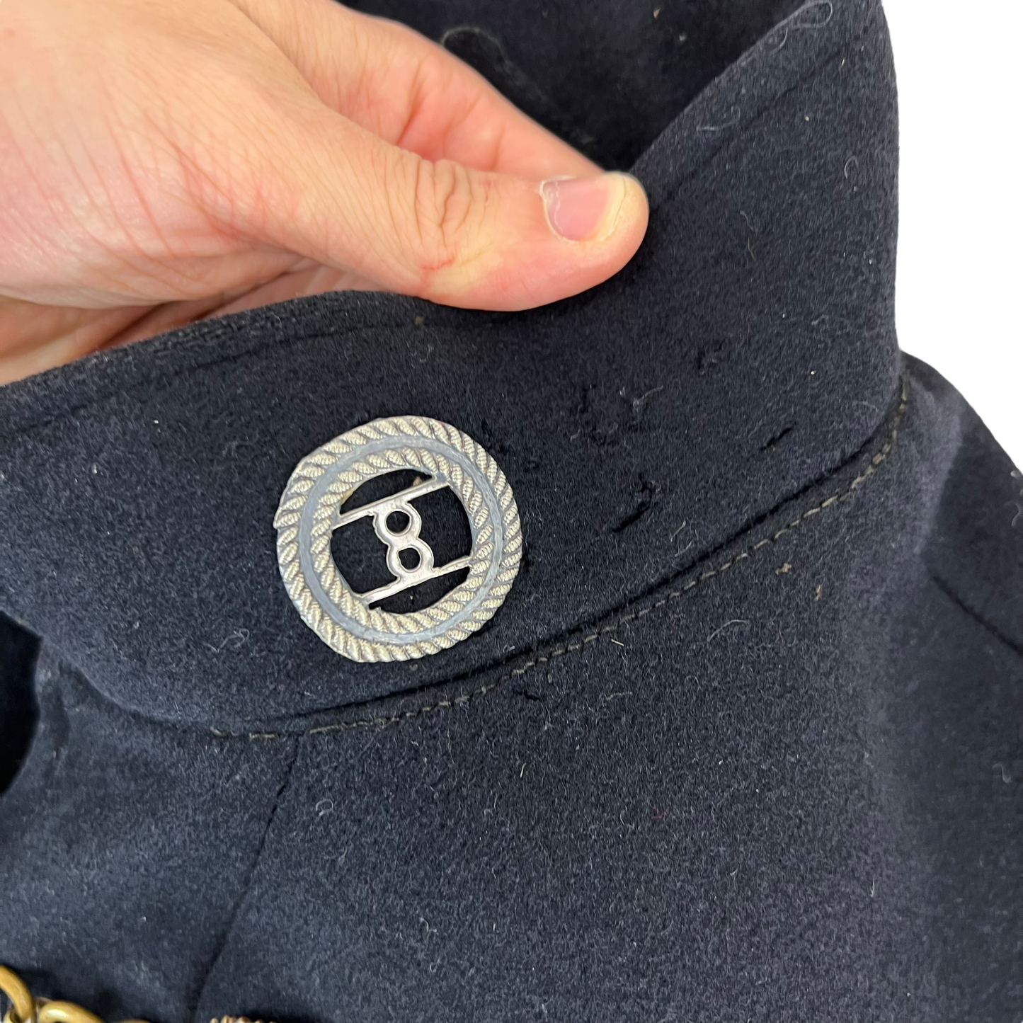 British Police Officer's Black Rain Cloak - Small / Medium