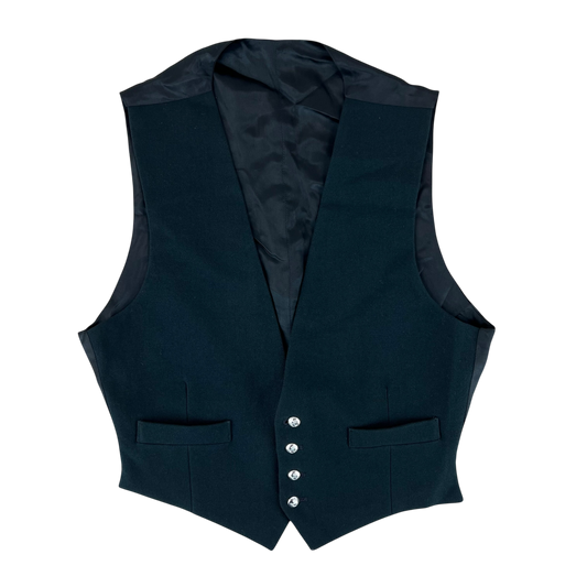 British Army 90s Mess Dress Waistcoat - Light Infantry - Medium