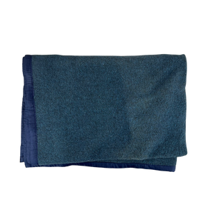 Romanian Army / Air Force Blue Wool Blanket