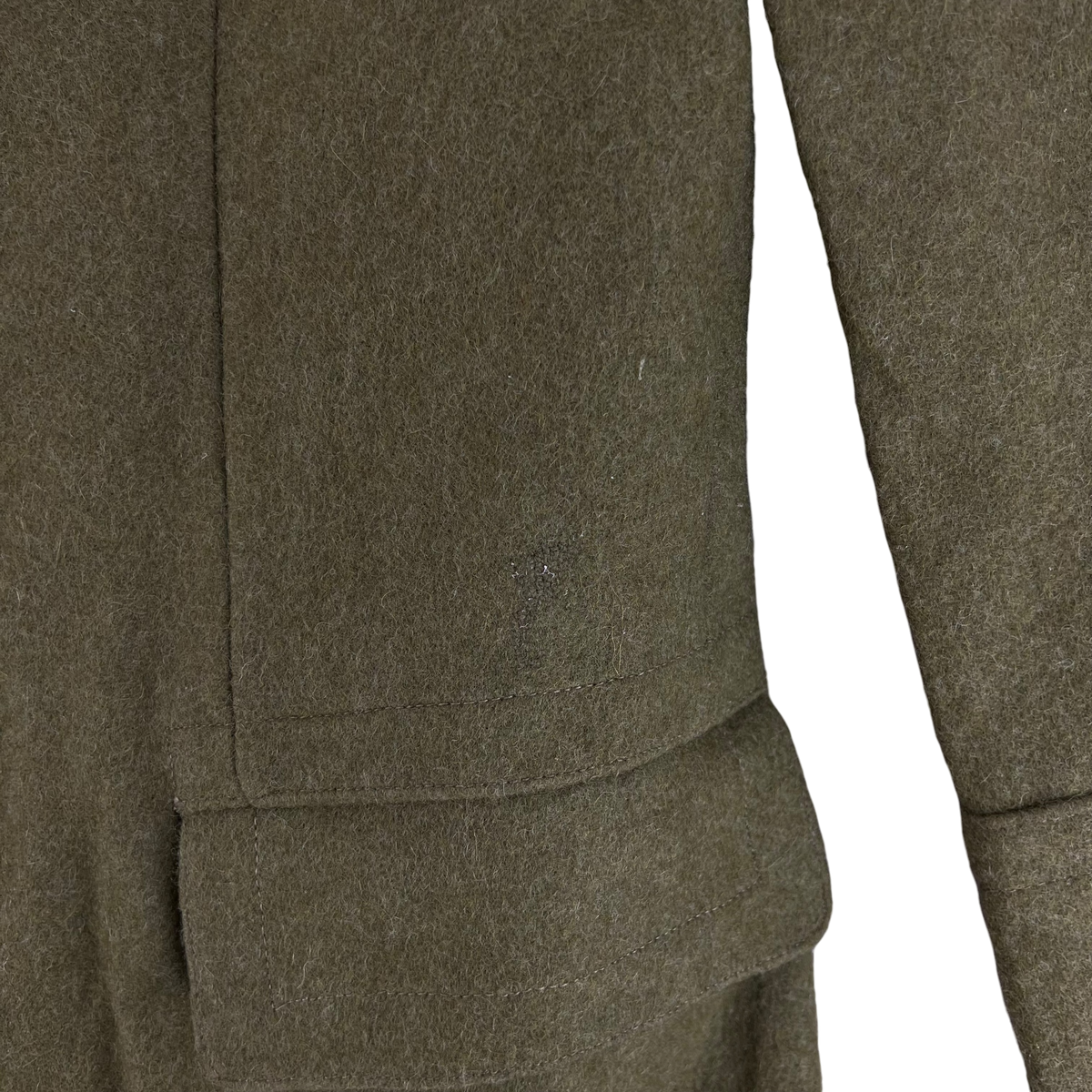 Romanian People's Army 70s Khaki Wool Greatcoat - Medium