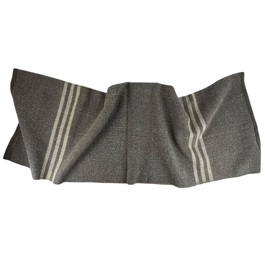 Romanian Army Oatmeal Brown Wool Blanket