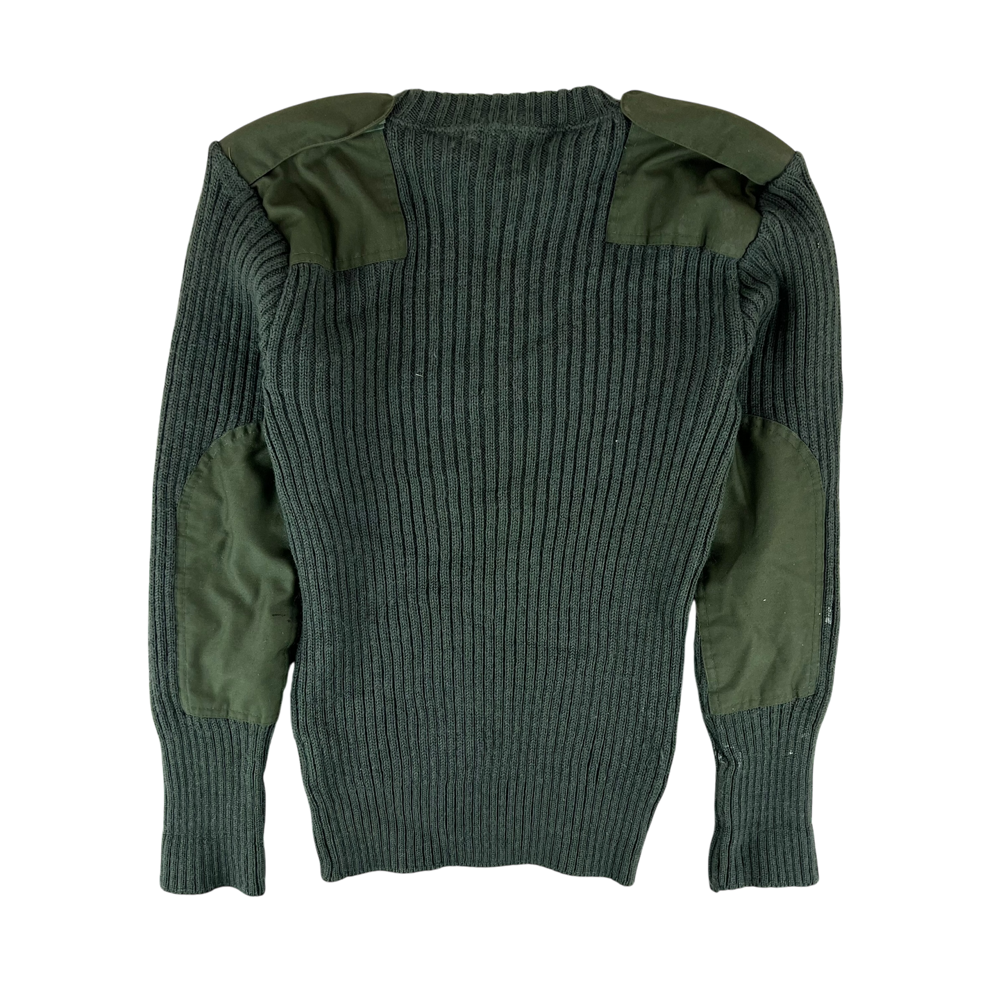 British Army Olive Green Pullover Jumper - Medium
