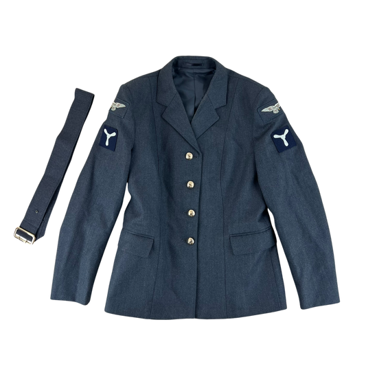 British Royal Air Force No. 1 OA Dress Jacket w/ Belt - WRAF - Medium 100R