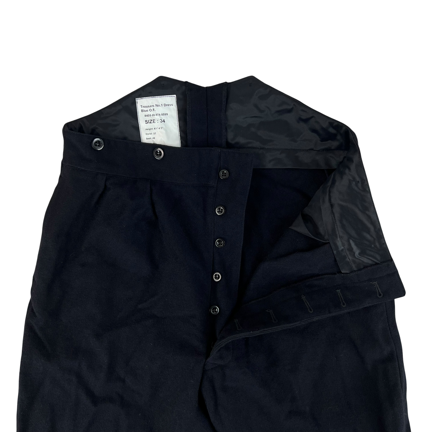 British Army No1 Blues Dress Trousers - W37 L33