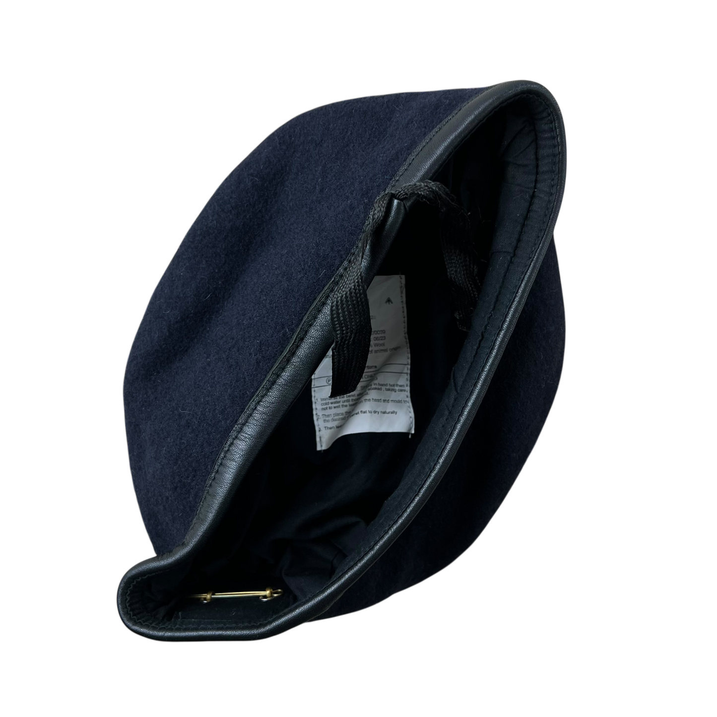 British Royal Navy Beret w/ Badge - Ratings Badge - Large 60cm