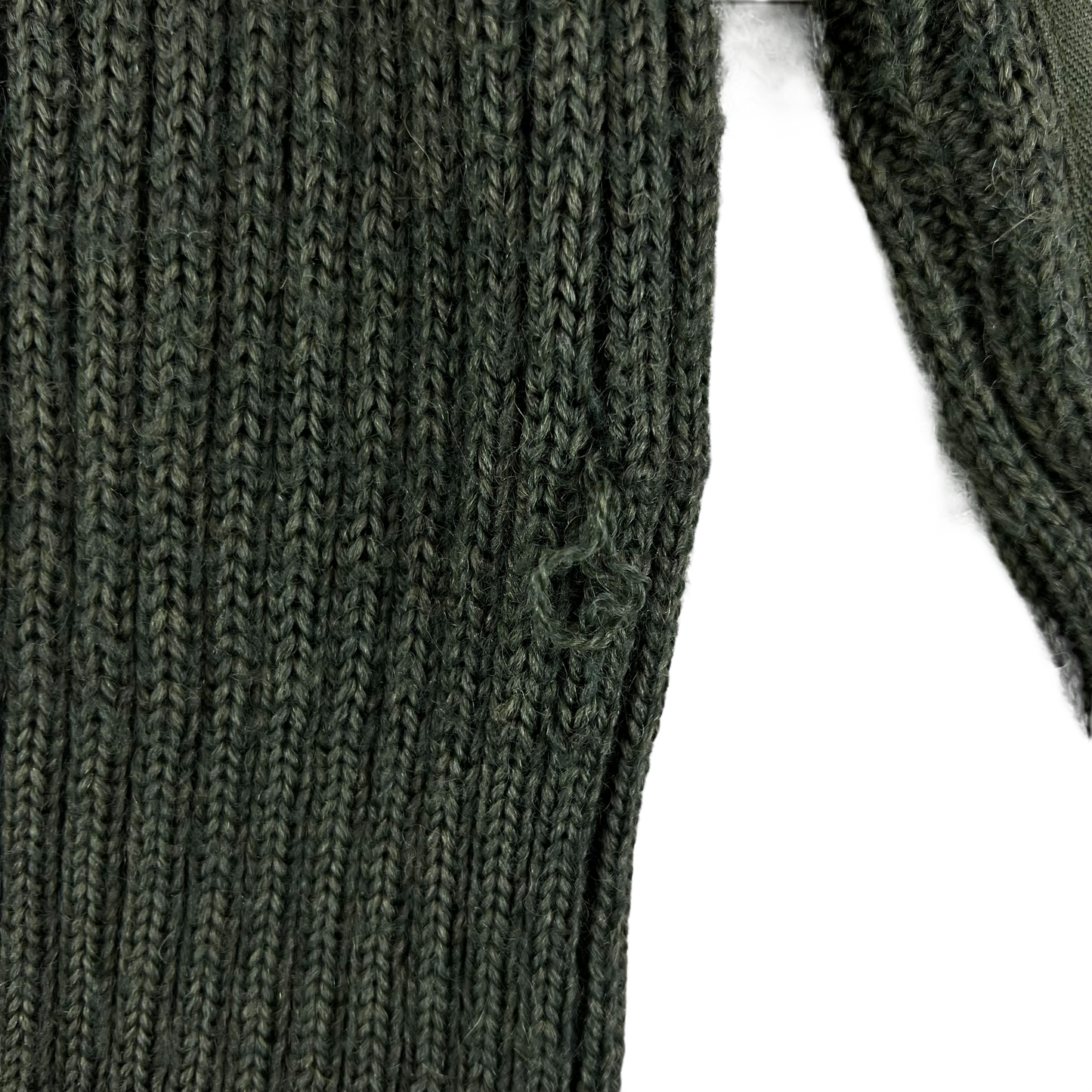 British Army Olive Green Pullover Jumper - Large