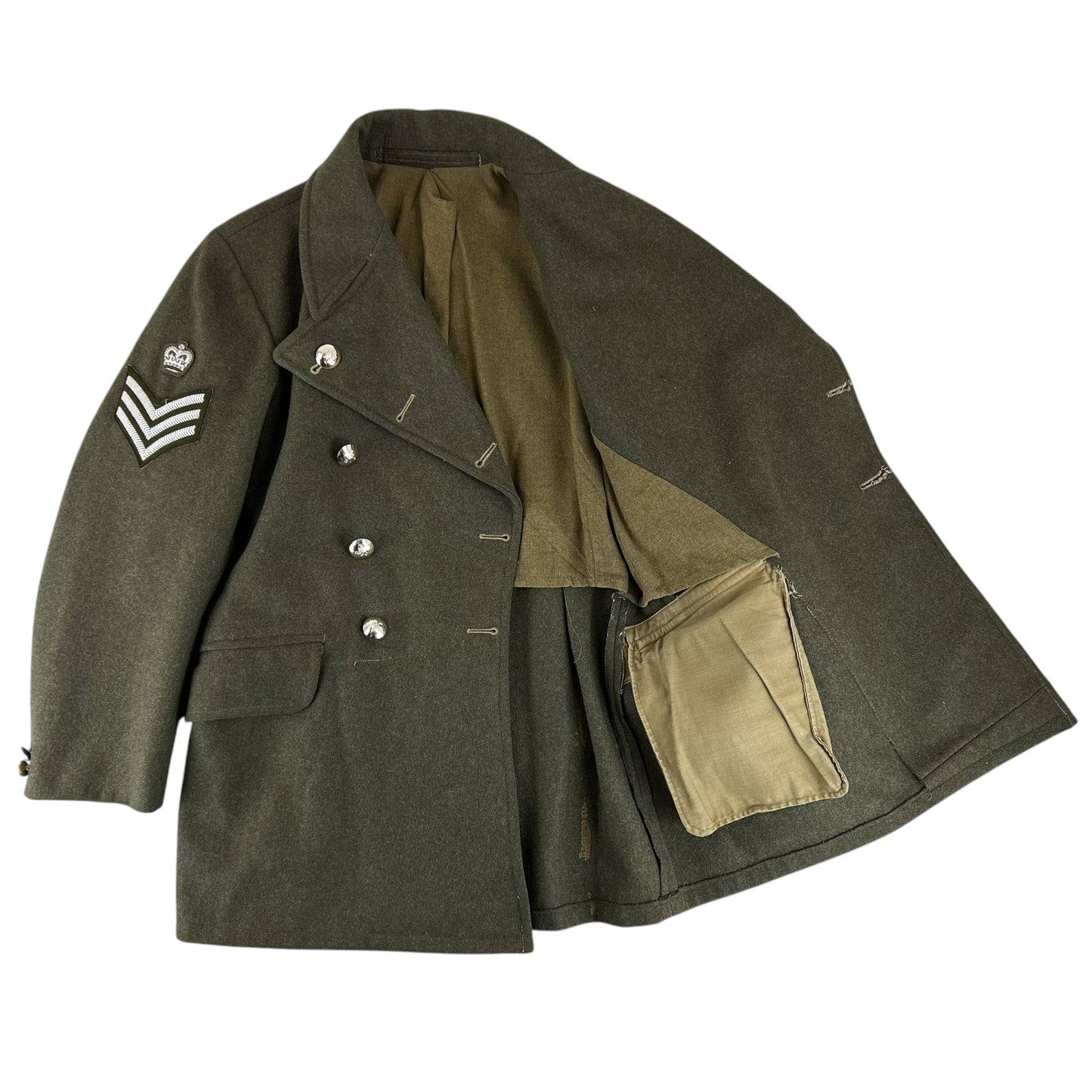 British Army 1951 Pattern Dismounted Greatcoat - WRAC - Medium