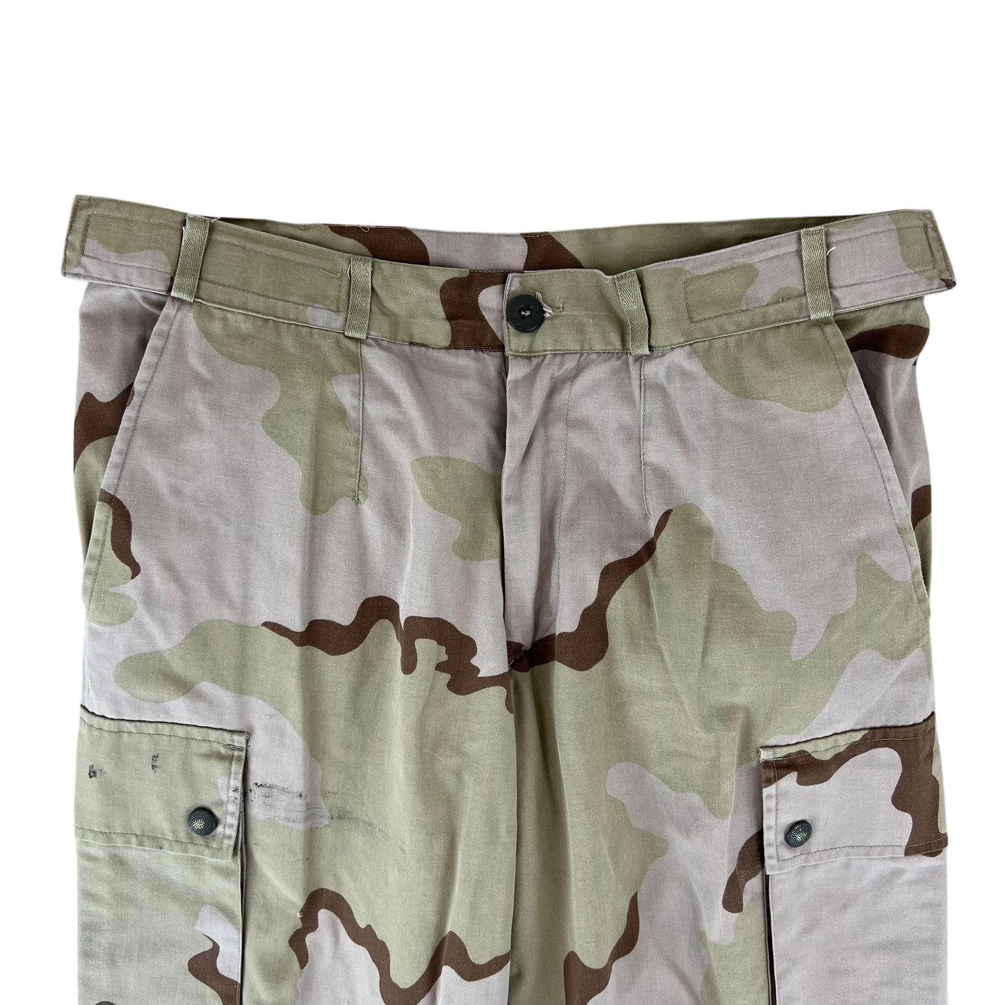 Dutch Army M93 Desert Tricolour Camouflage Combat Trousers - W33 L31