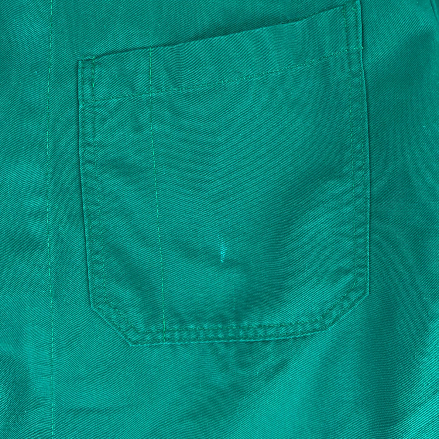 Austrian Army Green Blue Chore Coat - Large