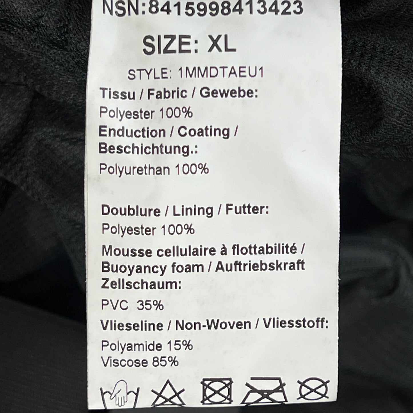 British Royal Navy Blue Upper Deck Jacket - X Large