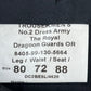 British Army Royal Dragoon Guards No. 2 Dress Trousers - W28 L31