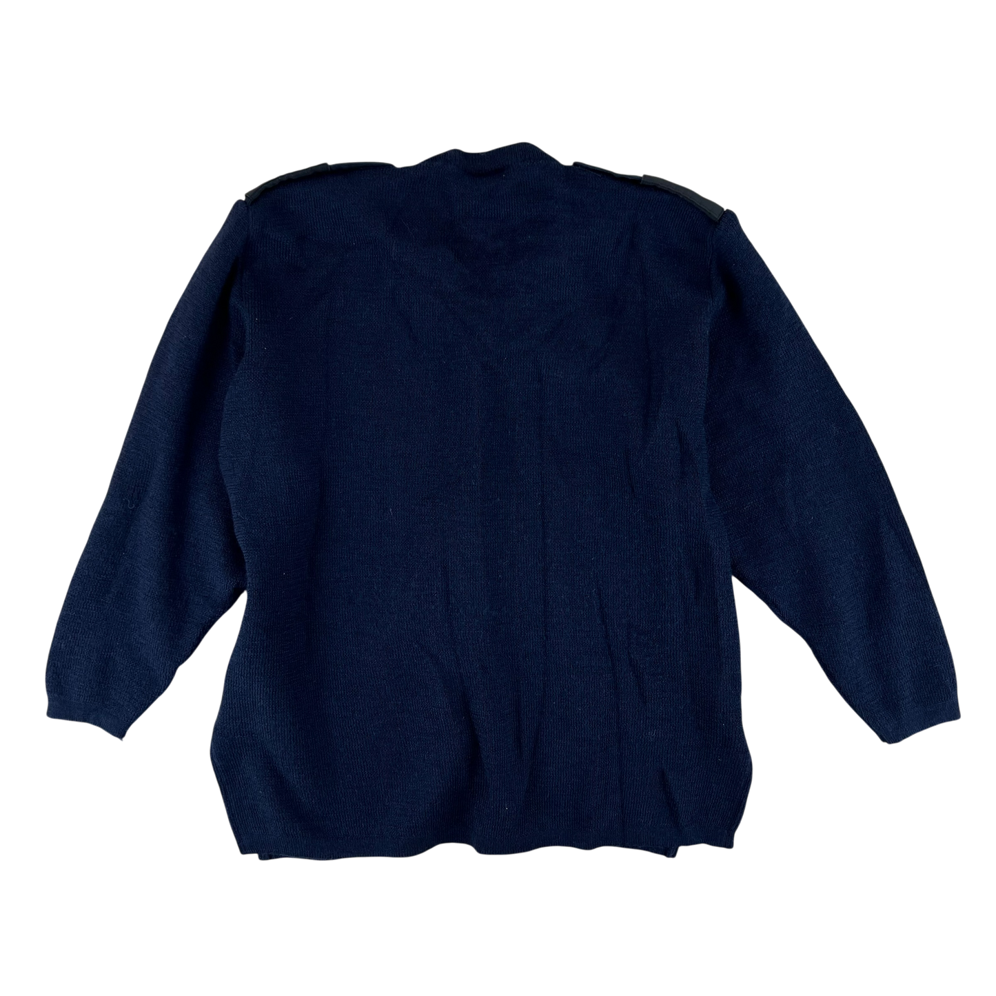 British Royal Navy Women's Blue Cardigan - Medium 96cm