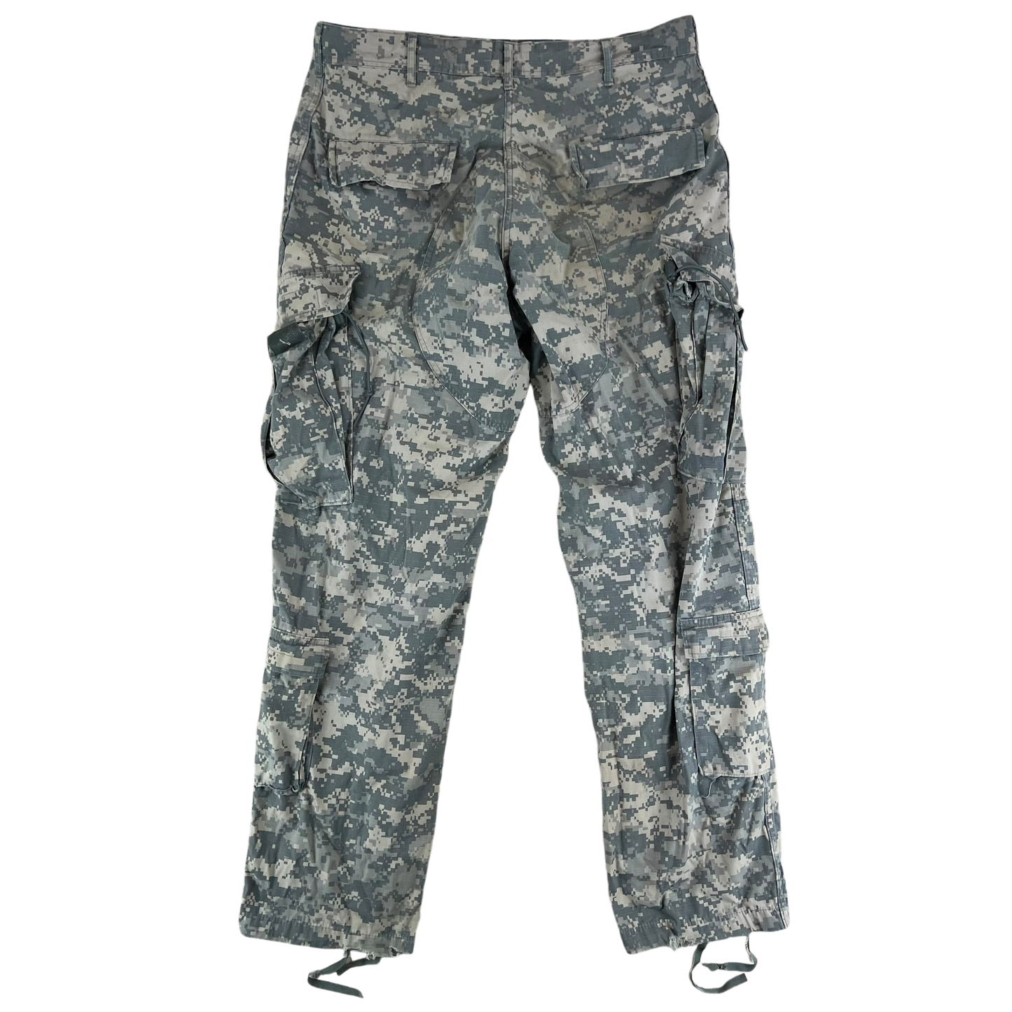 US Army UCP Pixel Camo ACU BDU Ripstop Combat Trousers - W36 L31