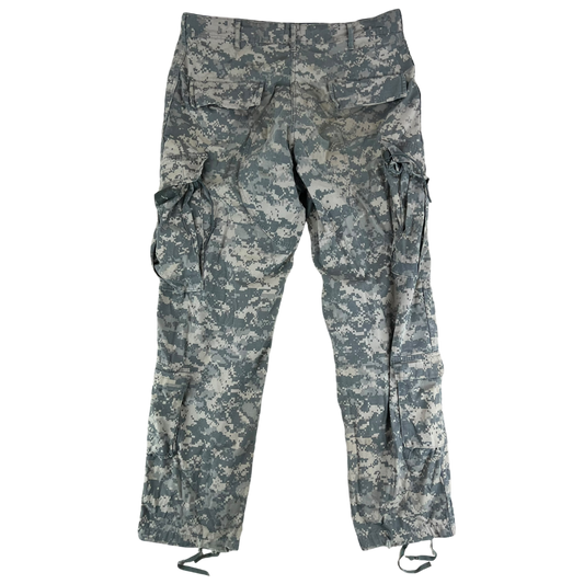 US Army UCP Pixel Camo ACU BDU Ripstop Combat Trousers - W36 L31