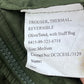 British Army Reversible Thermal Olive Green / Tan Quilted Trousers - Medium
