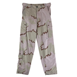 Dutch Army M93 Desert Tricolour Camouflage Combat Trousers - W34 L34
