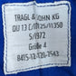 West German Army Cotton PTI Blue Swim Shorts - Small