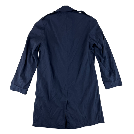 British Royal Navy Raincoat Mac Coat - Medium 182/100